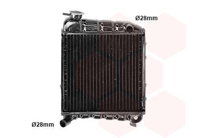 VAN WEZEL Radiators, Motora dzesēšanas sistēma 02002001